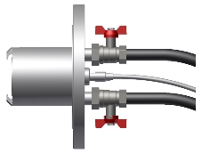 Self Cleaning Diaphragm Seal